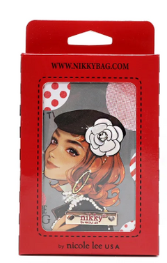 Zip Accordion Card Holder Ciega Por Ti