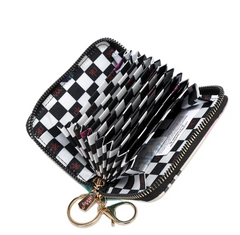 Zip Accordion Card Holder Ciega Por Ti