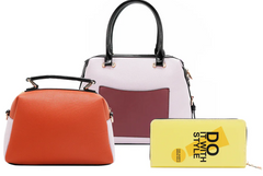 Nail Polish 3 Piece Set (Handbag, Crossbody Wallet)