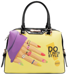 Nail Polish 3 Piece Set (Handbag, Crossbody Wallet)