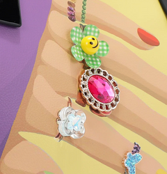 Nail Polish Mini Dome Bag