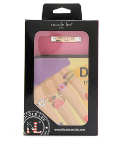 Multi-Zip Phone Case Crossbody Nail Polish
