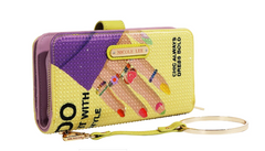 Nicole Lee Signature Bifold Wallet Wristlet Nail Polish