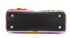 Violet Blossom Handbag