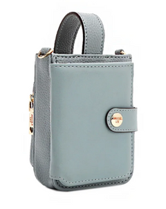 Strap Phone Case Crossbody Violet Blossom