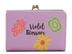 Agustina Trifold Wallet Violet Blossom