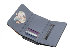 Agustina Trifold Wallet Violet Blossom