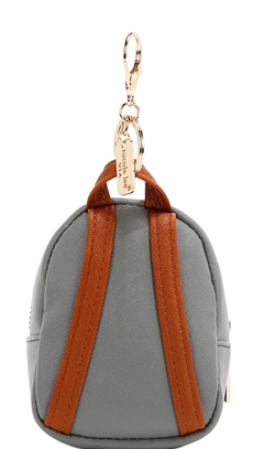 Mini Zip Backpack Coinpurse Violet Blossom
