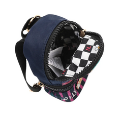 Mini Backpack Coinpurse Violet Blossom