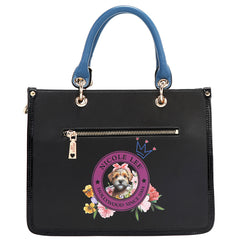 FAMILY YEARBOOK STRUCTURED HANDBAG