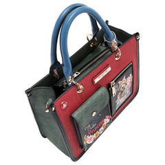 FAMILY YEARBOOK STRUCTURED HANDBAG