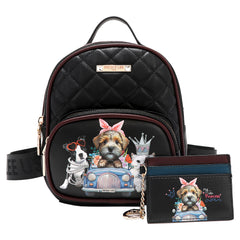 2 PIECE GIFT SET (MINI BACKPACK + CARD HOLDER)