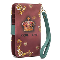 NL SIGNATURE PHONE CASE AND WALLET WRISTLET