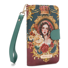 NL SIGNATURE PHONE CASE AND WALLET WRISTLET