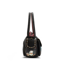 Akiko La Belleza Bolso De Hombro De Mezclilla