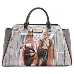 LADIES NIGHT OUT WIDE HANDBAG