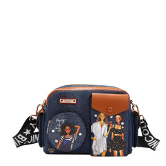 Bolso de mensajero de mezclilla