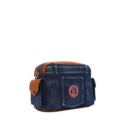 Bolso de mensajero de mezclilla