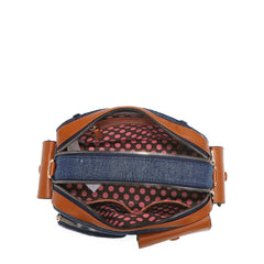 Bolso de mensajero de mezclilla