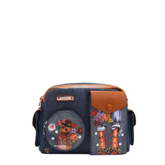Bolso de mensajero de mezclilla