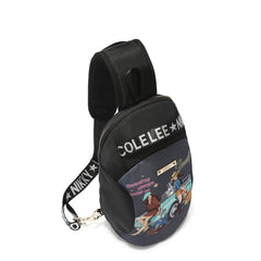 Mochila bandolera de nailon