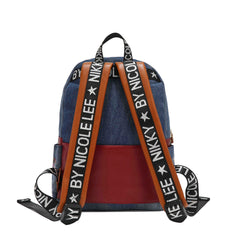 Mochila vaquera con solapa grande