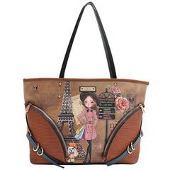 EMILY GOES PARIS SHOPPER BAG