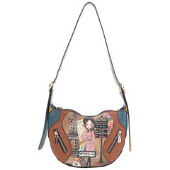 EMILY GOES PARIS SADDLE BAG