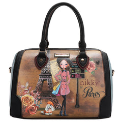 EMILY GOES PARIS 3 PIECE SET (BOSTON, MINI BACKPACK, WALLET)