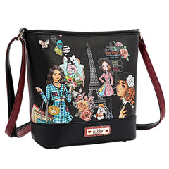 NIKKY MAKES FRIENDS 2PC CROSSBODY BAG