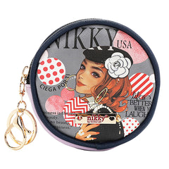 ROUND COINPURSE KEYCHAIN