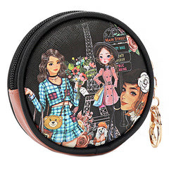 ROUND COINPURSE KEYCHAIN
