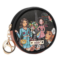 ROUND COINPURSE KEYCHAIN