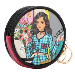 ROUND COINPURSE KEYCHAIN