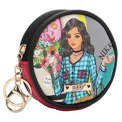 ROUND COINPURSE KEYCHAIN