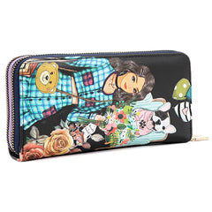 Cartera con doble cremallera Nikky