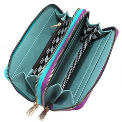 Cartera con doble cremallera Nikky