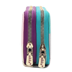 Cartera con doble cremallera Nikky