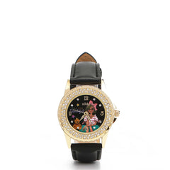 Reloj Sidney mediano con doble diamante