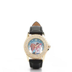 Reloj Sidney mediano con doble diamante