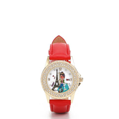 Reloj Sidney mediano con doble diamante