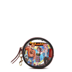 Bolsa de cosméticos redonda transparente Nikky