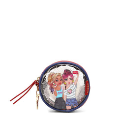Bolsa de cosméticos redonda transparente Nikky