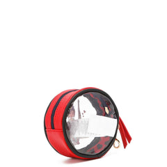 Bolsa de cosméticos redonda transparente Nikky