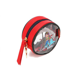 Bolsa de cosméticos redonda transparente Nikky