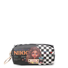 Monedero pequeño rectangular con llavero