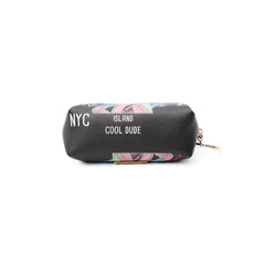Monedero pequeño rectangular con llavero