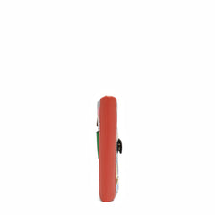 Cartera plegable con cremallera