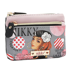 Minibolso con cremallera (monedero)