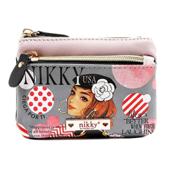 Minibolso con cremallera (monedero)